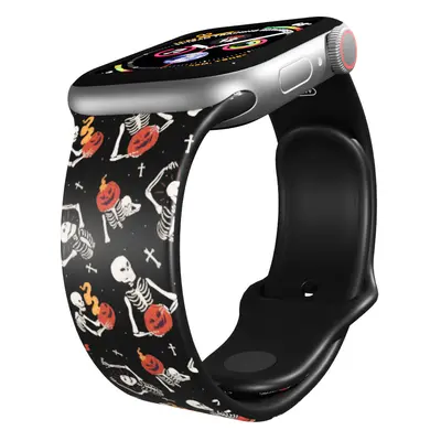 Apple watch řemínek Kostlivci Barva: Vícebarevná, Pro Přístroj: Xiaomi Mi Band 7