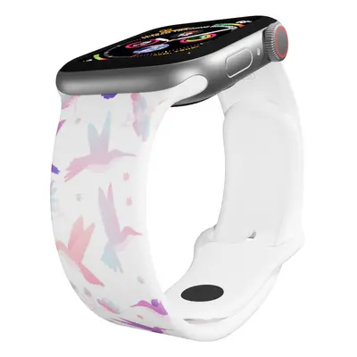 Apple watch řemínek Kolibříci Barva: Černá, Rozměr: 42/44/45/49mm