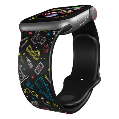 Apple watch řemínek Harry Potter - Famfrpál Rozměr: 38/40/41mm, barva pásku: černá