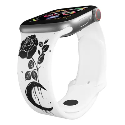 Apple watch řemínek Černá růže Rozměr: 38/40/41mm, barva pásku: černá