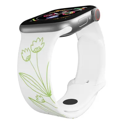 Apple watch řemínek Zelený svět Rozměr: 38/40/41mm, barva pásku: černá