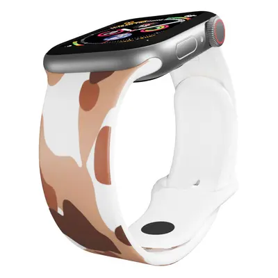 Apple watch řemínek Maskáč hnědý Barva: Bílá, Rozměr: 42/44/45/49mm