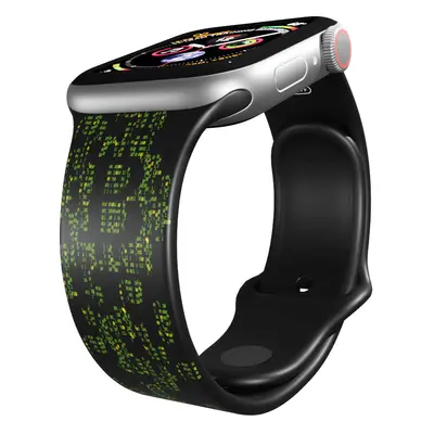 Apple watch řemínek Matrix bitcoin Barva: Černá, Rozměr: 38/40/41mm