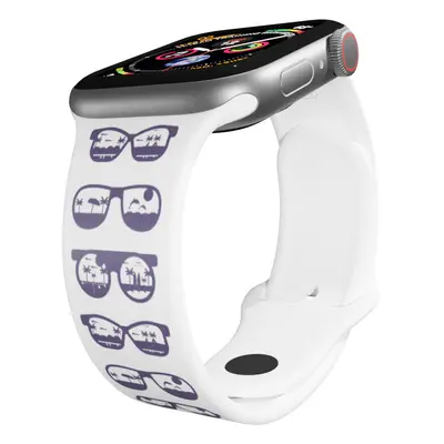 Apple watch řemínek Brýle Rozměr: 38/40/41mm, barva pásku: černá