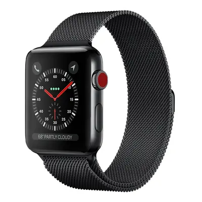 Milánský tah magnetický pro Apple Watch 38/40/41mm Barevná varianta: Černá