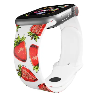 Apple watch řemínek Jahody Rozměr: 38/40/41mm