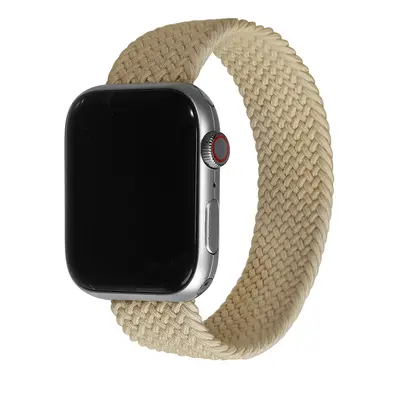 Pletený navlékací řemínek pro Apple Watch - Oříškový Barva: Oříšek, Velikost: 38/40/41mm, Obvod 