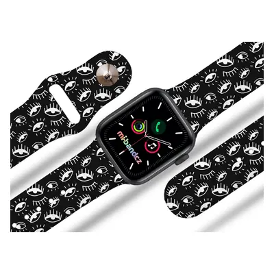 Apple watch řemínek Oči Barva: Černá, Rozměr: 38/40/41mm