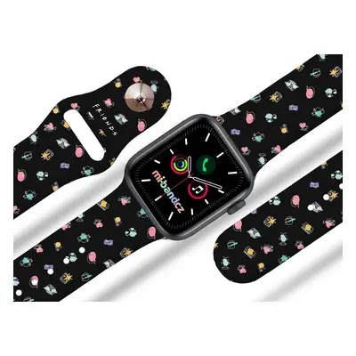 Apple watch řemínek Friends 7 Rozměr: 42/44/45/49mm, barva pásku: bílá