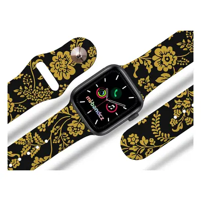 Apple watch řemínek baroko Rozměr: 42/44/45/49mm, barva designu: žlutá