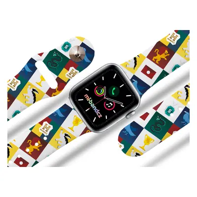 Apple watch řemínek Harry Potter - Bradavické koleje Rozměr: 38/40/41mm