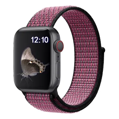 Nylonový řemínek pro Apple Watch 38/40/41mm Barevná varianta: Růžovo-Černá