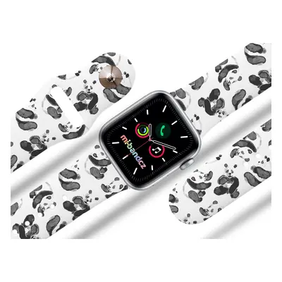 Apple watch řemínek Malované pandy Rozměr: 38/40/41mm