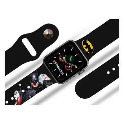 Apple watch řemínek Batman 30 - Batman, Joker a Harley Quinn Rozměr: 38/40/41mm