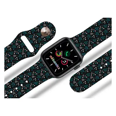 Apple watch řemínek Bršlice modrá Barva: Černá, Rozměr: 38/40/41mm