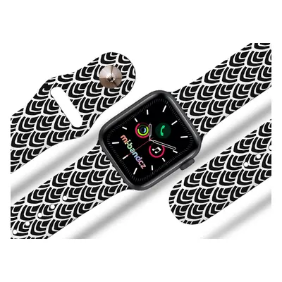 Apple watch řemínek Rybí šupiny Barva: Bílá, Rozměr: 38/40/41mm