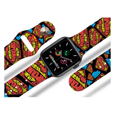 Apple watch řemínek Superman - Nápisy Rozměr: 38/40/41mm