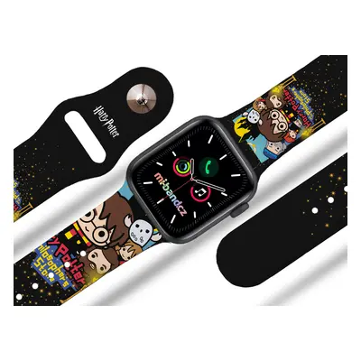 Apple watch řemínek Harry Potter - Harry Potter a Kámen mudrců charms Rozměr: 38/40/41mm