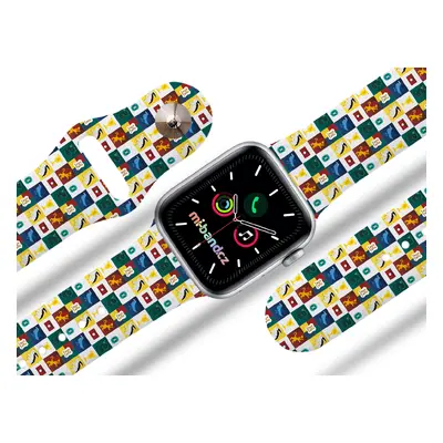 Apple watch řemínek Harry Potter - Bradavické koleje 2 Rozměr: 42/44/45/49mm