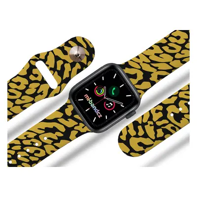 Apple watch řemínek Gepard zlatý Rozměr: 38/40/41mm