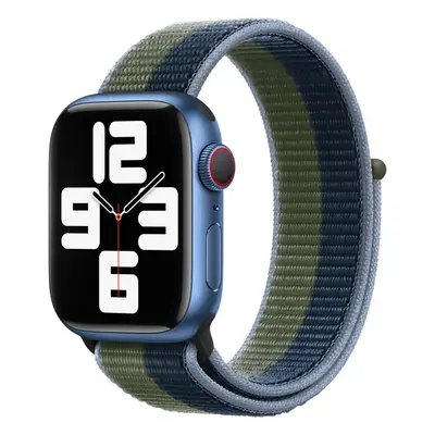 Nylonový řemínek pro Apple Watch 38/40/41mm Barevná varianta: Modro-Zelená