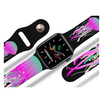 Apple watch řemínek Medúza Barva: Černá, Rozměr: 38/40/41mm