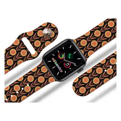 Apple watch řemínek Slunečnice Barva: Černá, Rozměr: 42/44/45/49mm