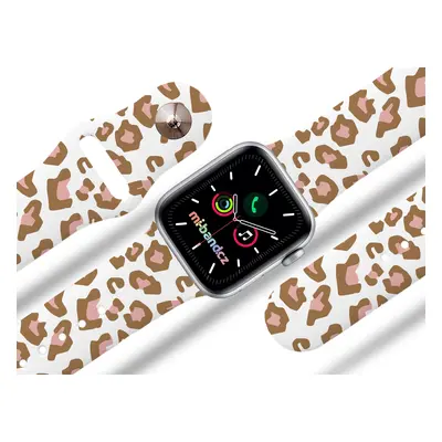 Apple watch řemínek Růžový gepard Rozměr: 42/44/45/49mm