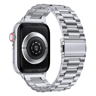 Celokovový řemínek pro Apple Watch 38/40/41/42(S10)mm Barevná varianta: Stříbrná