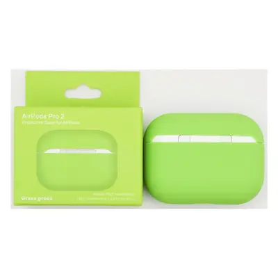 Jednobarevný obal pro AirPods PRO / 2 PRO Barva: Grass green