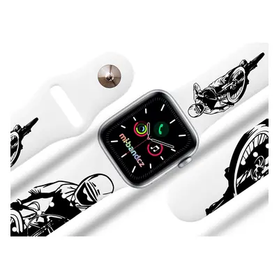 Apple watch řemínek MTB sjezdy Rozměr: 38/40/41mm, barva pásku: bílá