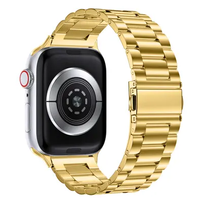 Celokovový řemínek pro Apple Watch 38/40/41/42(S10)mm Barevná varianta: Zlatá