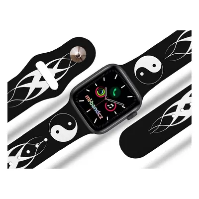 Apple watch řemínek Jin Jang Rozměr: 38/40/41mm, barva pásku: černá