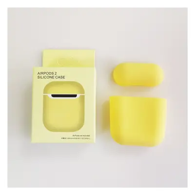 Jednobarevný obal pro AirPods 1/2 Barva: Yellow