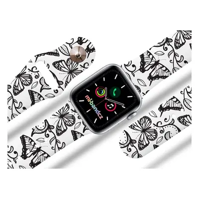 Apple watch řemínek Motýli Rozměr: 38/40/41mm