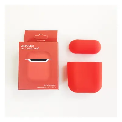 Jednobarevný obal pro AirPods 1/2 Barva: Red