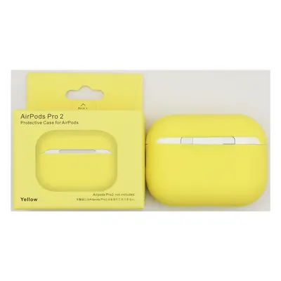 Jednobarevný obal pro AirPods PRO / 2 PRO Barva: Yellow