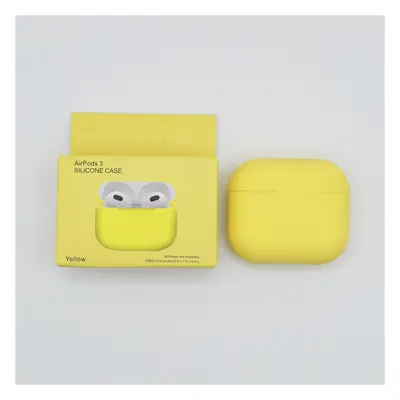 Jednobarevný obal pro AirPods 3 Barva: Yellow