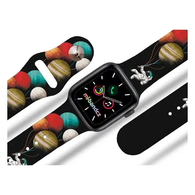 Apple watch řemínek Balónky z planet Rozměr: 42/44/45/49mm