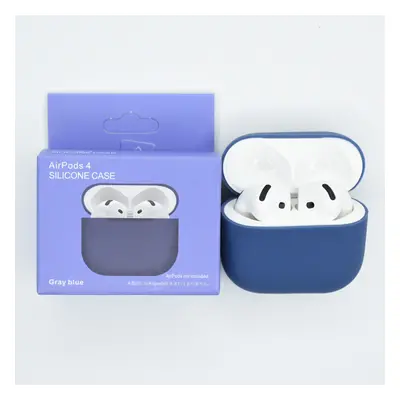 Jednobarevný obal pro AirPods 4 Barva: Gray Blue