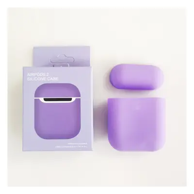 Jednobarevný obal pro AirPods 1/2 Barva: Purple