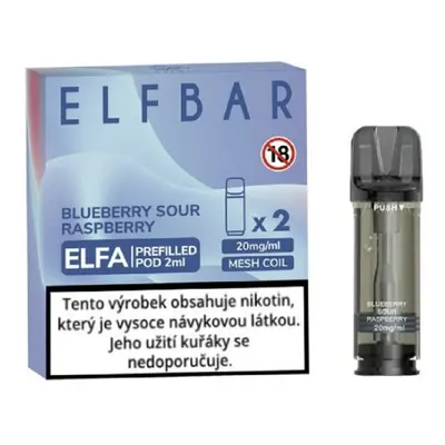 ELF BAR ELFA POD náplň Blueberry Sour Raspberry