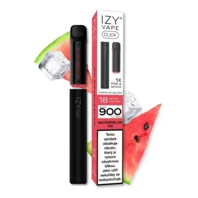 IZY VAPE IZY CLICK Starter Kit - Watermelon Ice (Chladivý meloun) 18mg