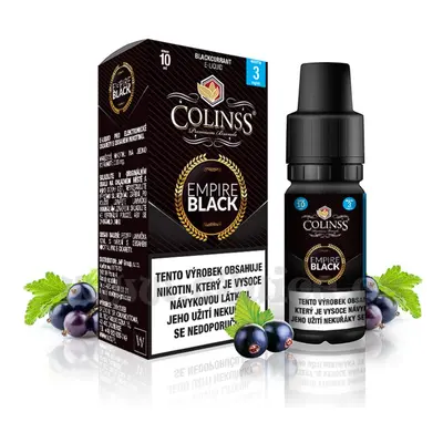 E-liquid Colinss Empire Black (Černý rybíz) 10ml Nikotin: 3 mg