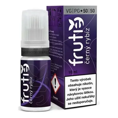 Frutie - Blackcurrant (Černý rybíz) 10ml Obsah nikotinu: 3 mg