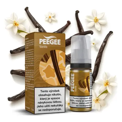 e-liquid PEEGEE - Vanilla (Vanilka) 10ml Obsah nikotinu: 6 mg