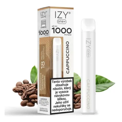 IZY VAPE IZY ONE+ jednorázová e-cigareta - Cappucino 18mg