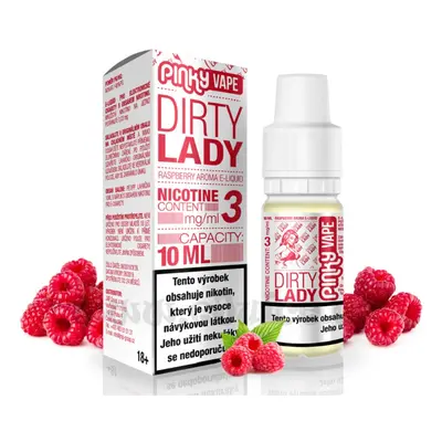 E-liquid Pinky Vape Dirty Lady (Malina) 10ml Nikotin: 6 mg