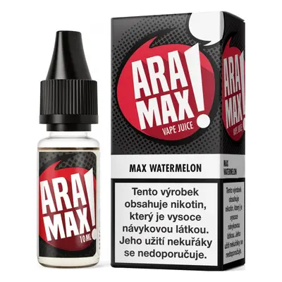 e-liquid ARAMAX Watermelon 10ml Obsah nikotinu: 18 mg