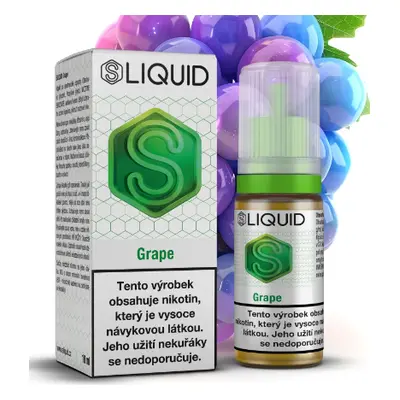 SLIQUID - Grape (Hrozno) 10ml Obsah nikotinu: 10mg